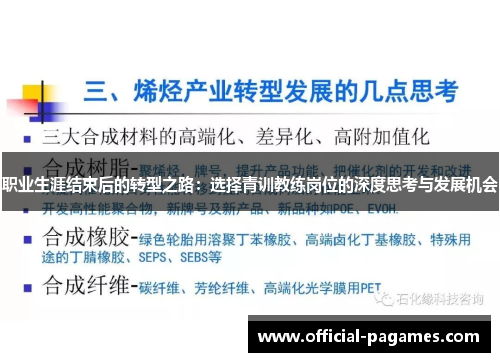 职业生涯结束后的转型之路：选择青训教练岗位的深度思考与发展机会